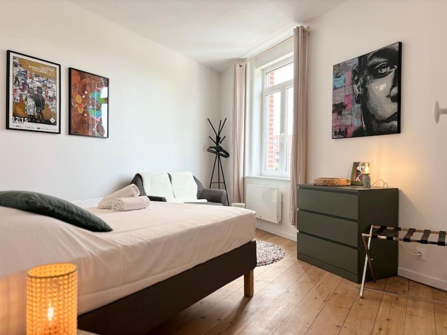 Marquette lez Lille Maison Renovee 4 Personnes - Prox Lille מראה חיצוני תמונה